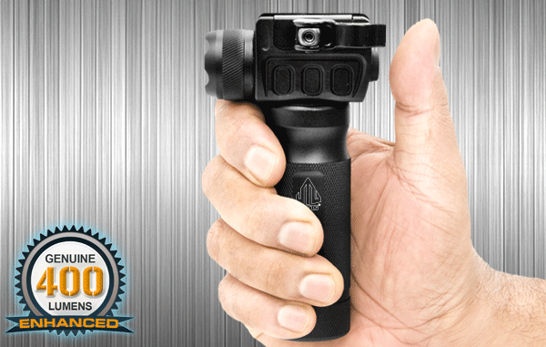 Empuñadura Con Lámpara UTG, Qd, 400 Lumens, para Arma Larga