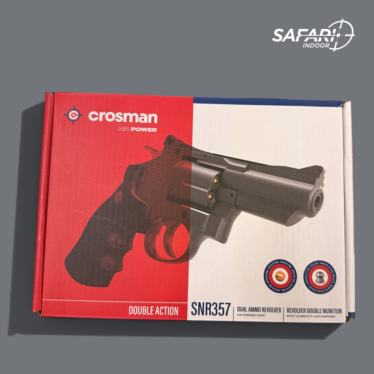 REVOLVER SNR357 / DIABOLO Y POSTA 4.5 / KIT / CROSMAN