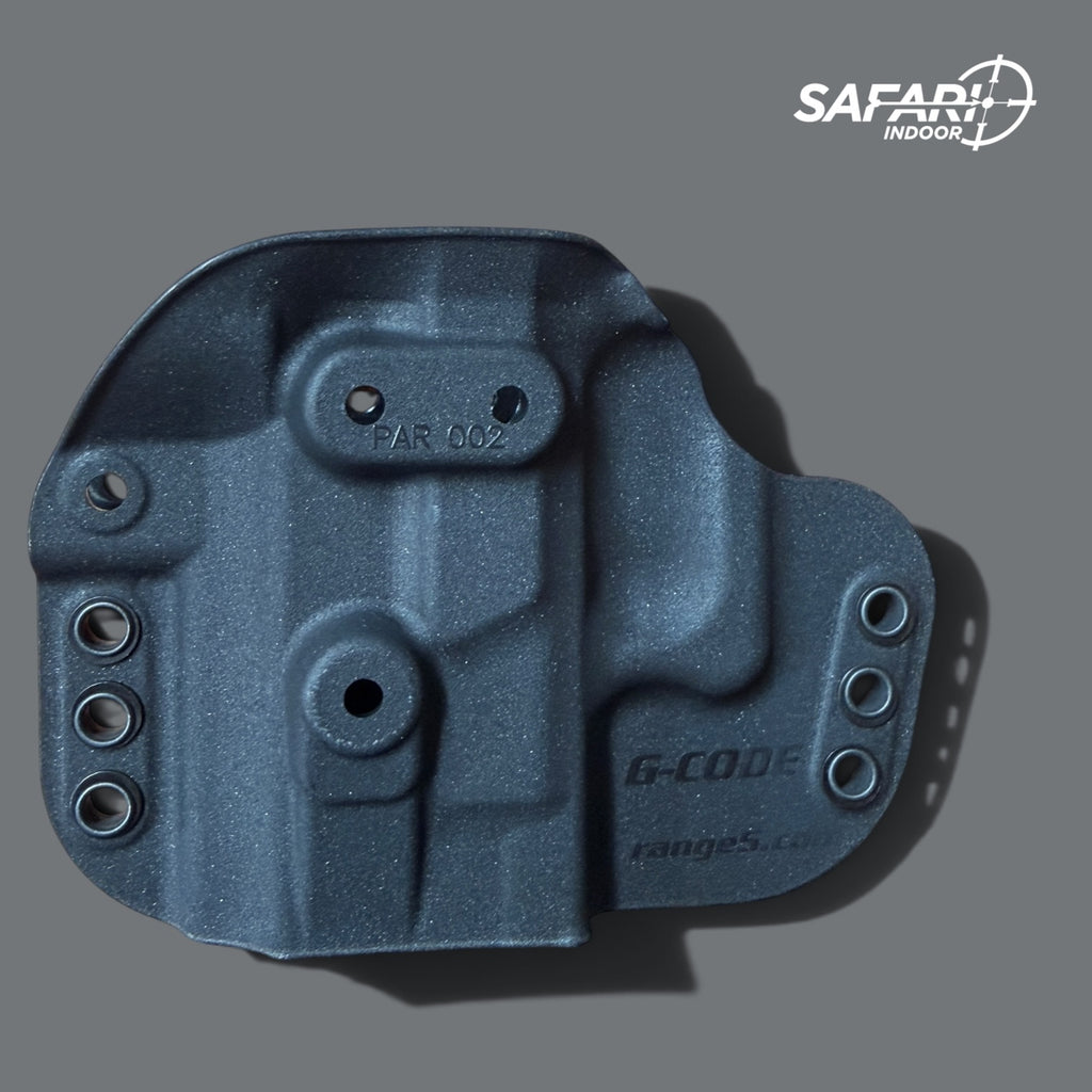 FUNDA HOLSTER UNIVERSAL PARA PISTOLA / FRAME MEDIANO Y LARGO / AMBIDIESTRA / INTERNA Y EXTERNA.