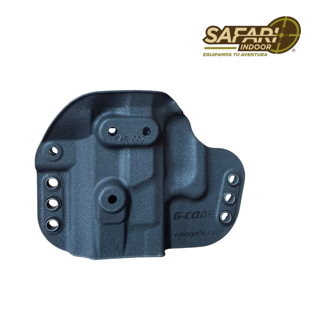FUNDA HOLSTER UNIVERSAL PARA PISTOLA / FRAME MEDIANO Y LARGO / AMBIDIESTRA / INTERNA Y EXTERNA.