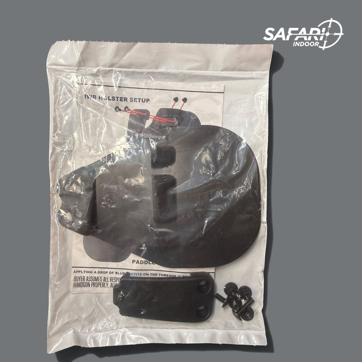 FUNDA HOLSTER UNIVERSAL PARA PISTOLA / FRAME MEDIANO Y LARGO / AMBIDIESTRA / INTERNA Y EXTERNA.