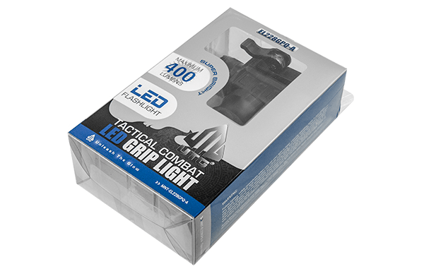 Empuñadura Con Lámpara UTG, Qd, 400 Lumens, para Arma Larga