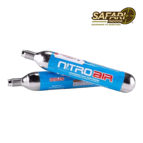 2 PIEZAS- TANQUE DE NITRO AIR PARA RIFLE KOMPLETE. UMAREX