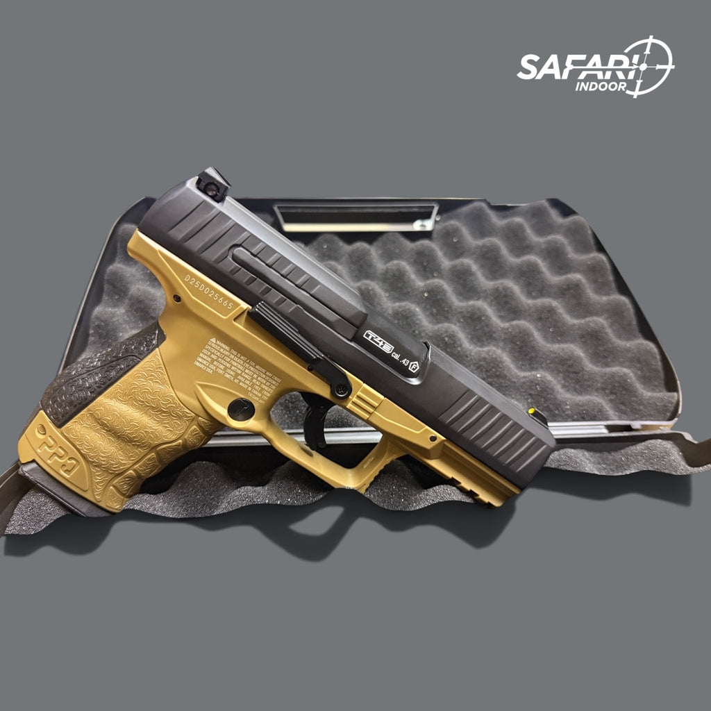 PISTOLA UMAREX T4E WALTHER PPQ M2 CALIBRE .43 / CON ESTUCHE RIGIDO
