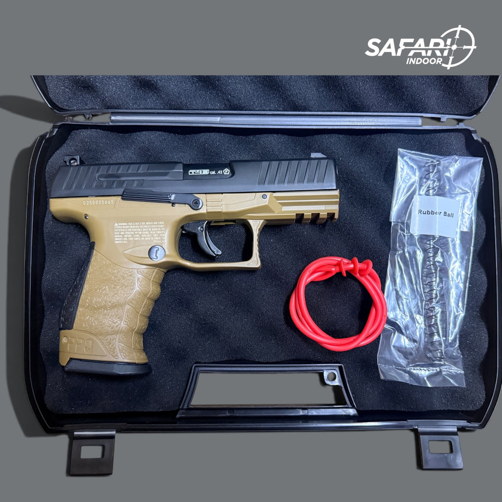 PISTOLA UMAREX T4E WALTHER PPQ M2 CALIBRE .43 / CON ESTUCHE RIGIDO