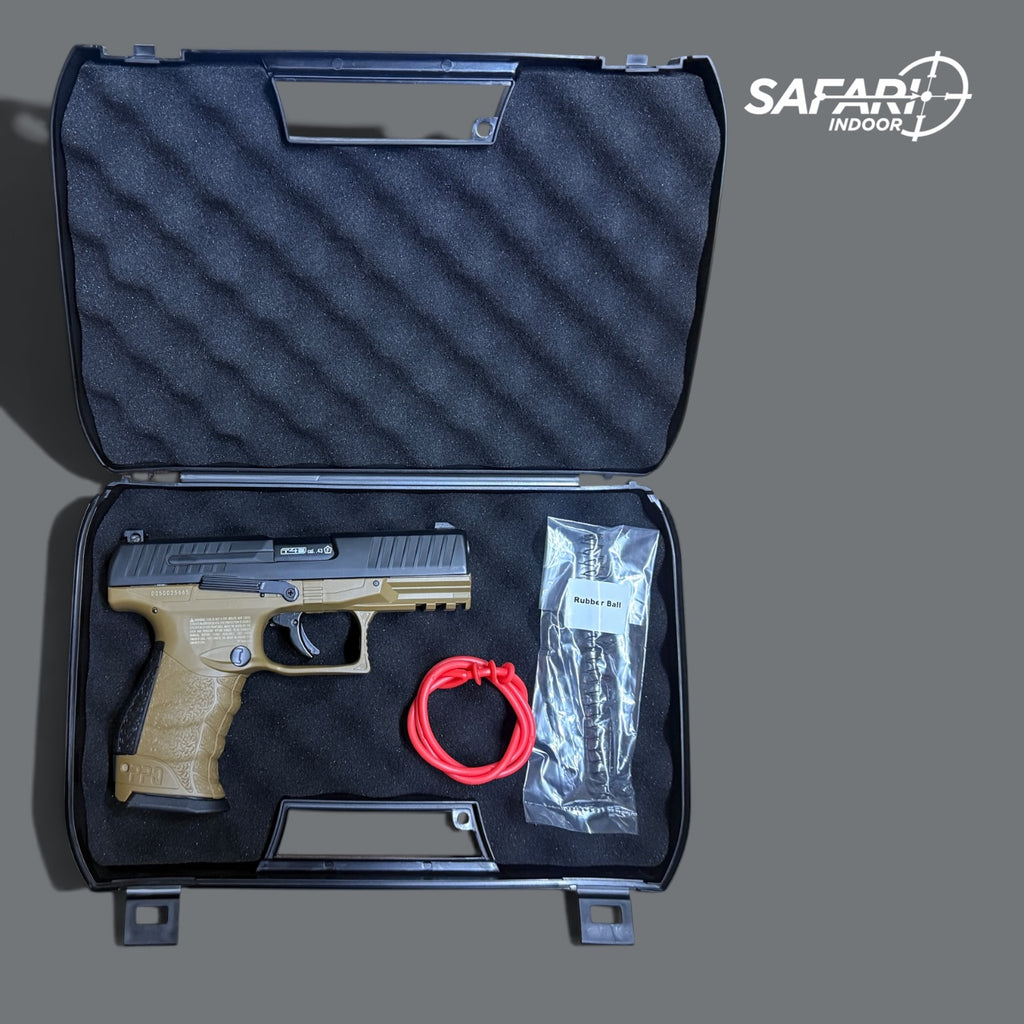 PISTOLA UMAREX T4E WALTHER PPQ M2 CALIBRE .43 / CON ESTUCHE RIGIDO