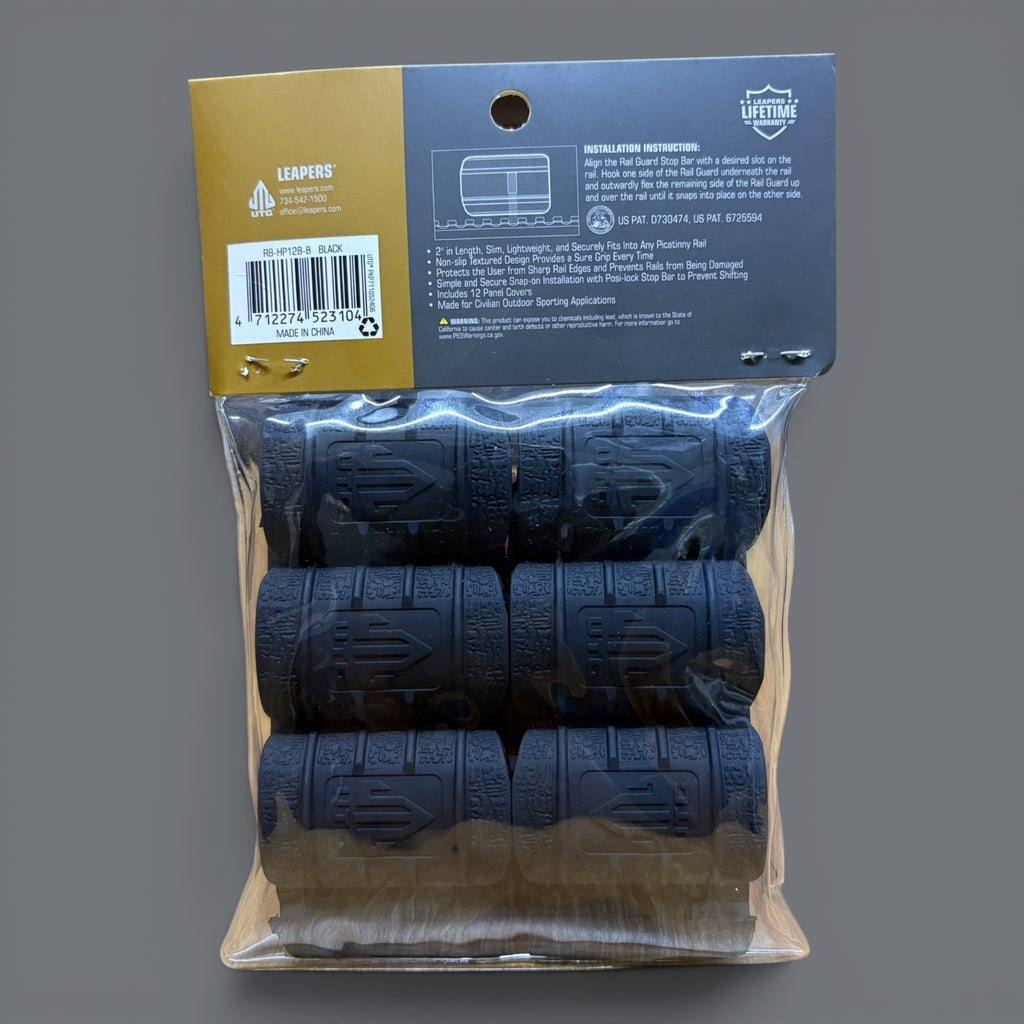Cubiertas Para Riel Picatinny UTG, Paquete De 12 Pzas