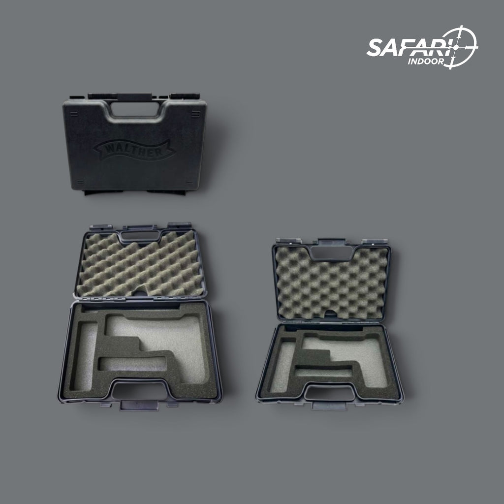 ESTUCHE WALTHER PARA UNA PISTOLA CON ESPUMA PROTECTORA