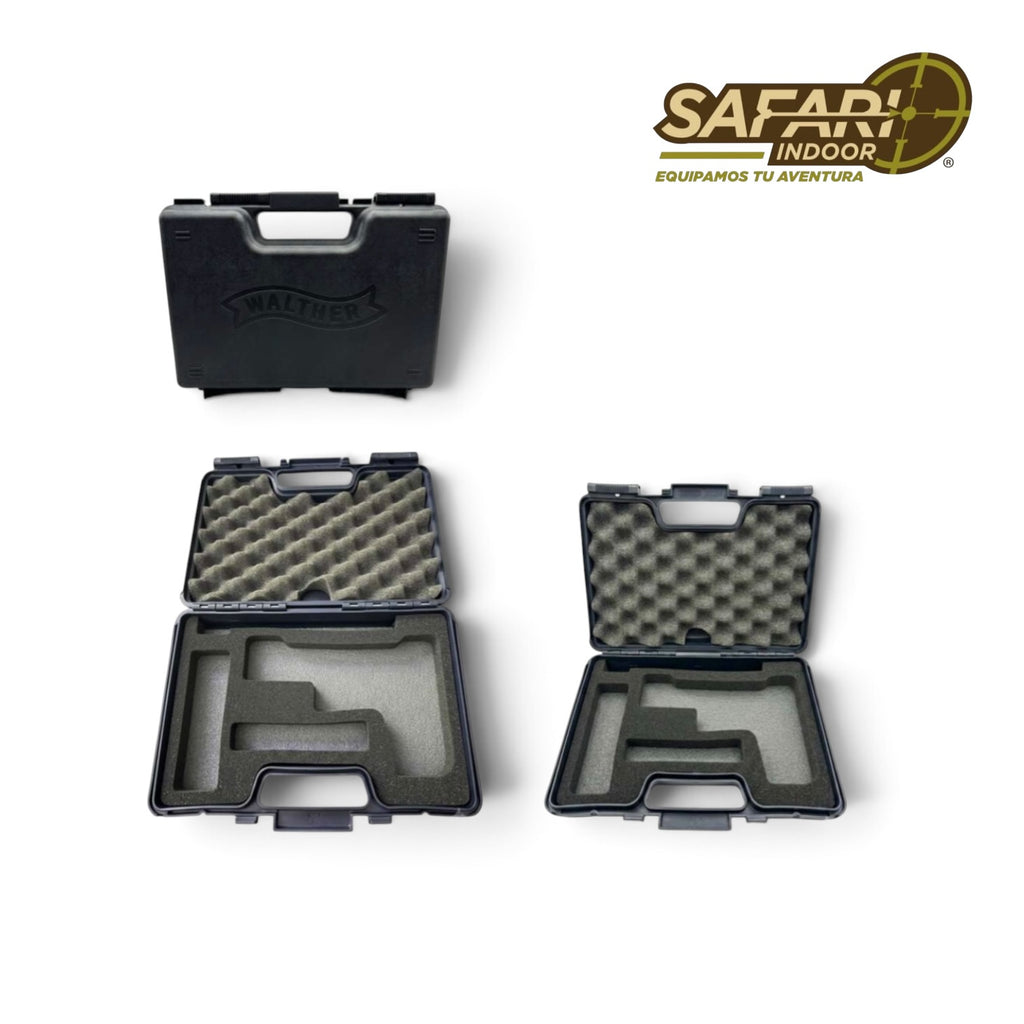 ESTUCHE WALTHER PARA UNA PISTOLA CON ESPUMA PROTECTORA
