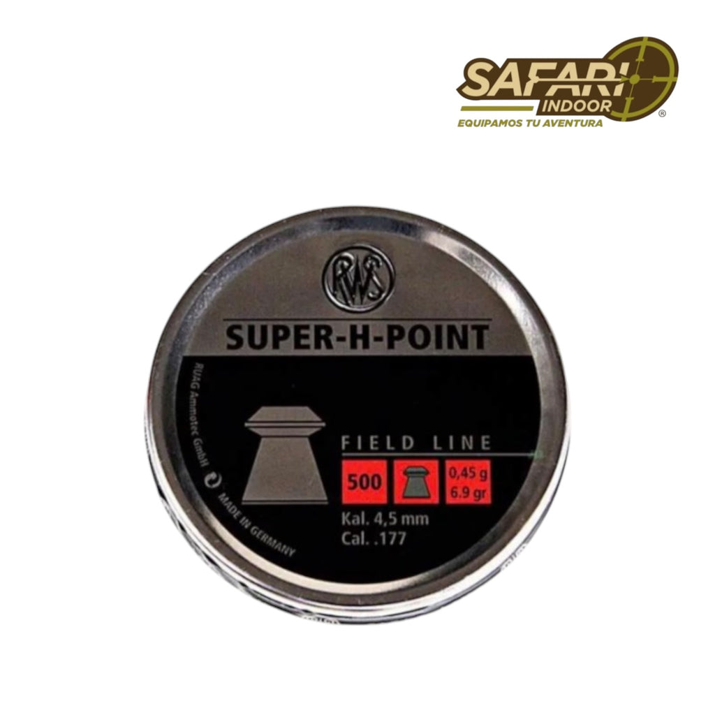 DIABOLO RWS SUPER H POINT .177 / 4.5 / 300 PIEZAS