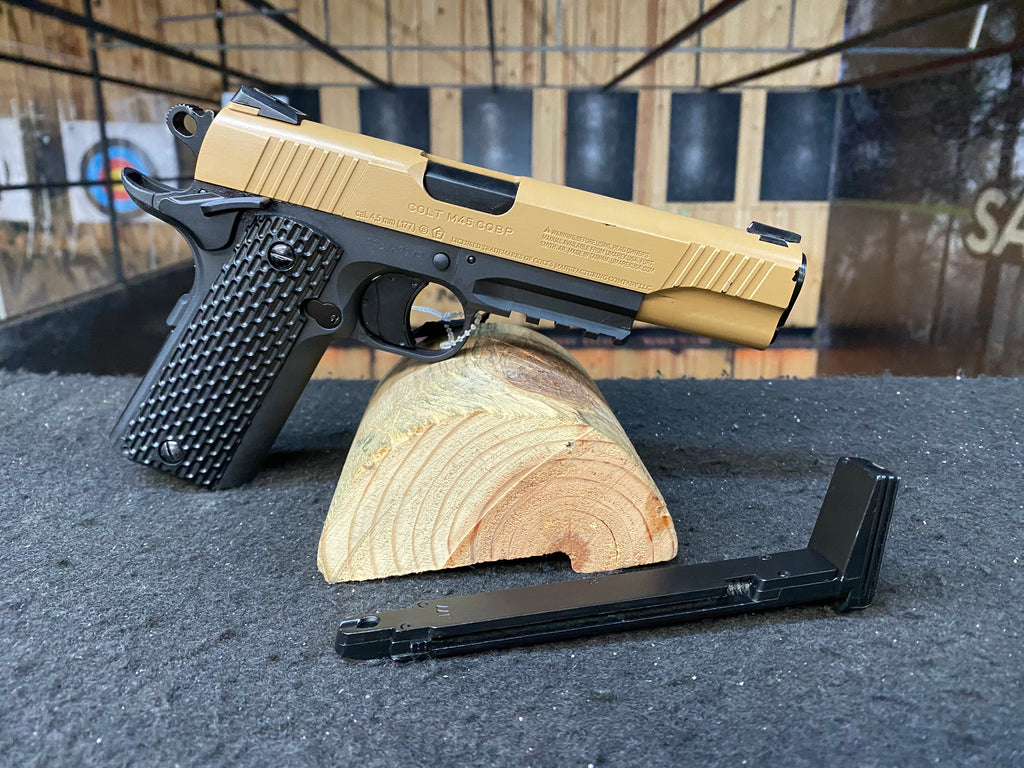 PISTOLA UMAREX COLT M45 / CO2 / AIRE COMPRIMIDO / TIRO AL BLANCO