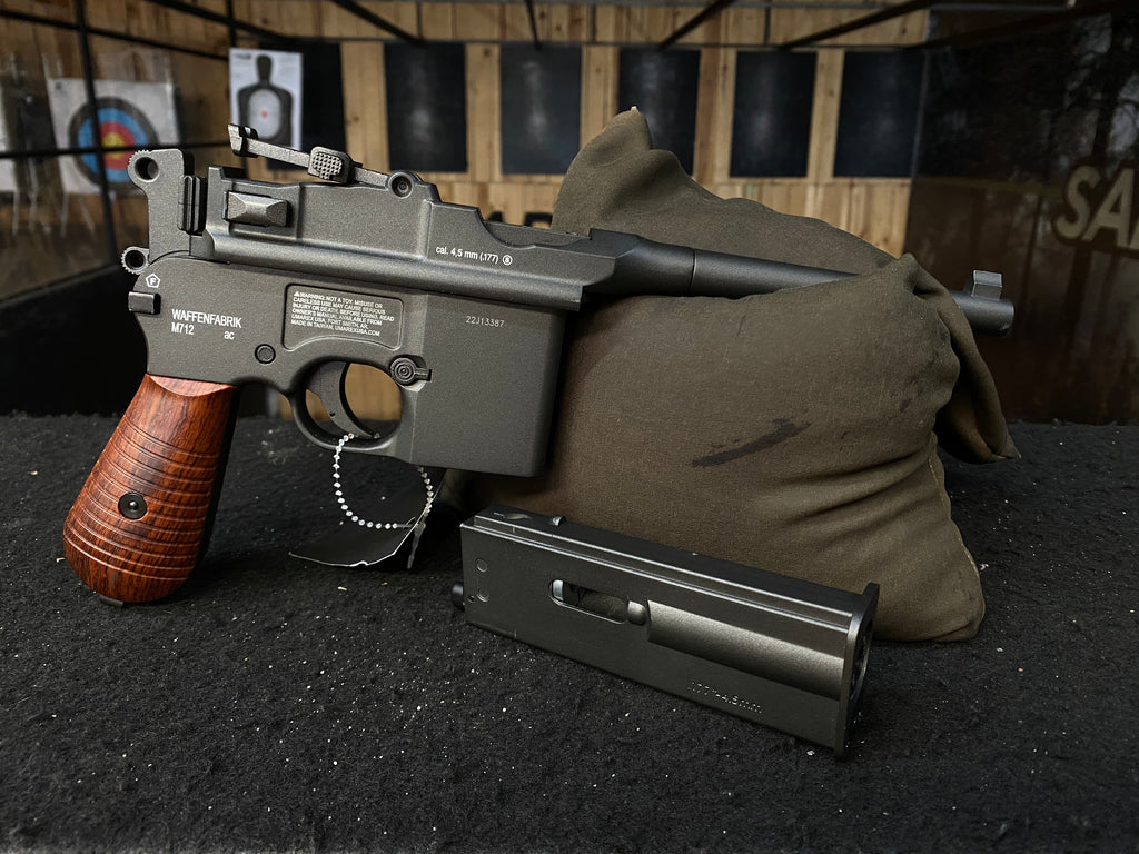 PISTOLA UMAREX LEGENDS M712 / CO2 / AIRE COMPRIMIDO / TIRO AL BLANCO