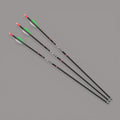 FLECHAS BARNETT VORTEX CARBON 400 - 30" CON INSERTOS 3 PIEZAS