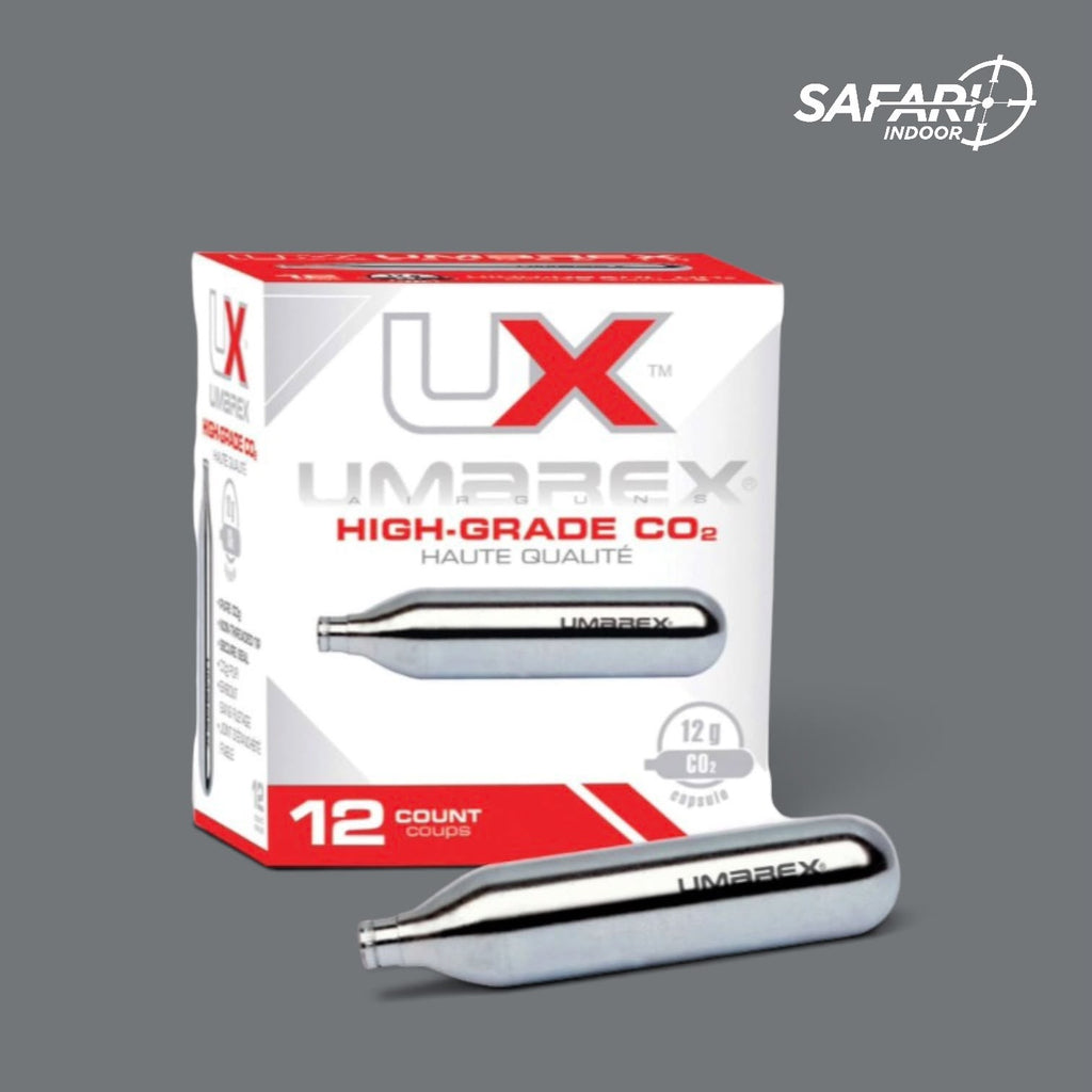 PAQUETE DE CO2 12 GRAMOS -12 PIEZAS- UMAREX