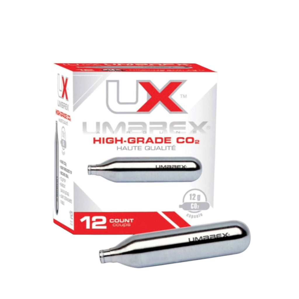 PAQUETE DE CO2 12 GRAMOS -12 PIEZAS- UMAREX