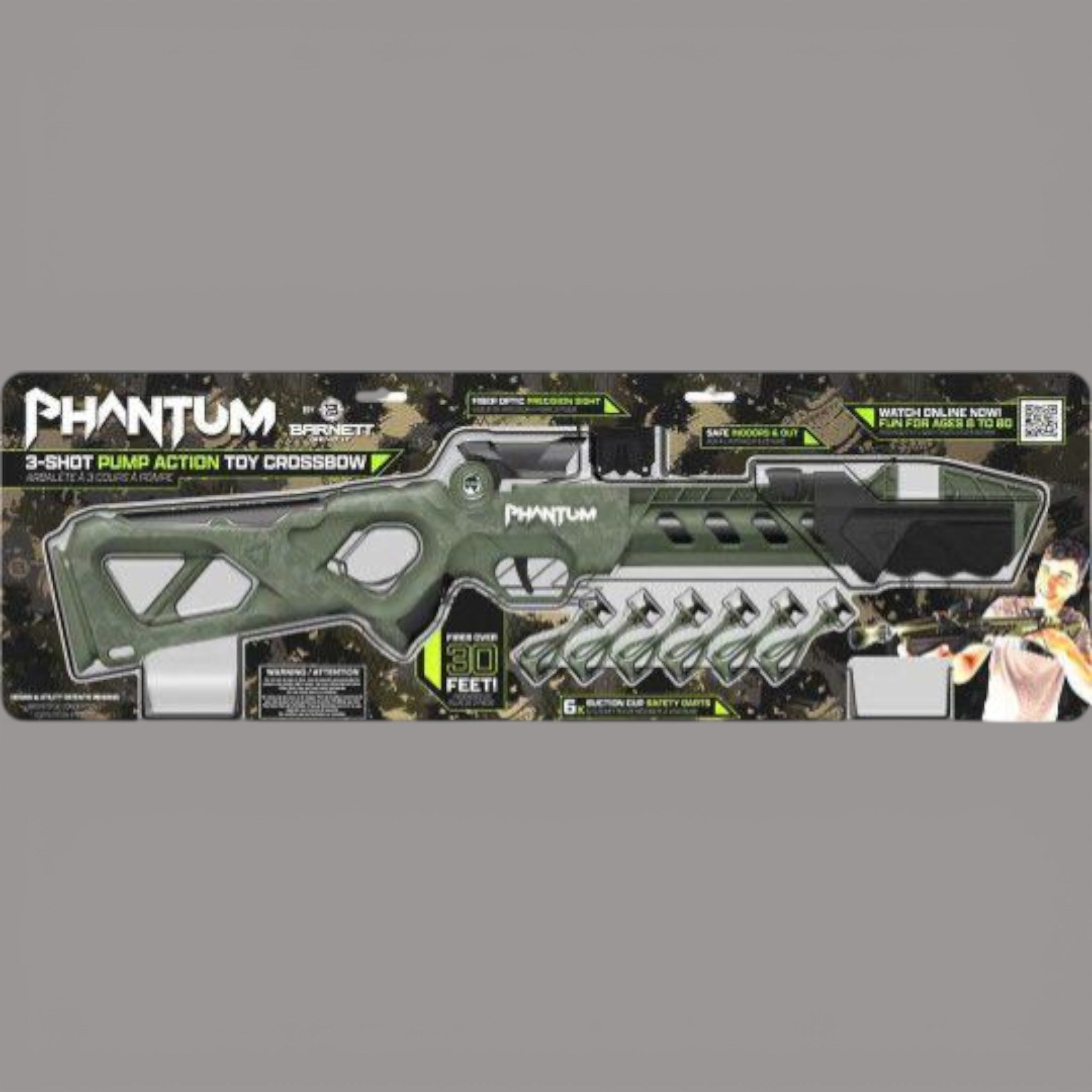 BALLESTA BARNETT PHANTUM COMPACTA VERDE