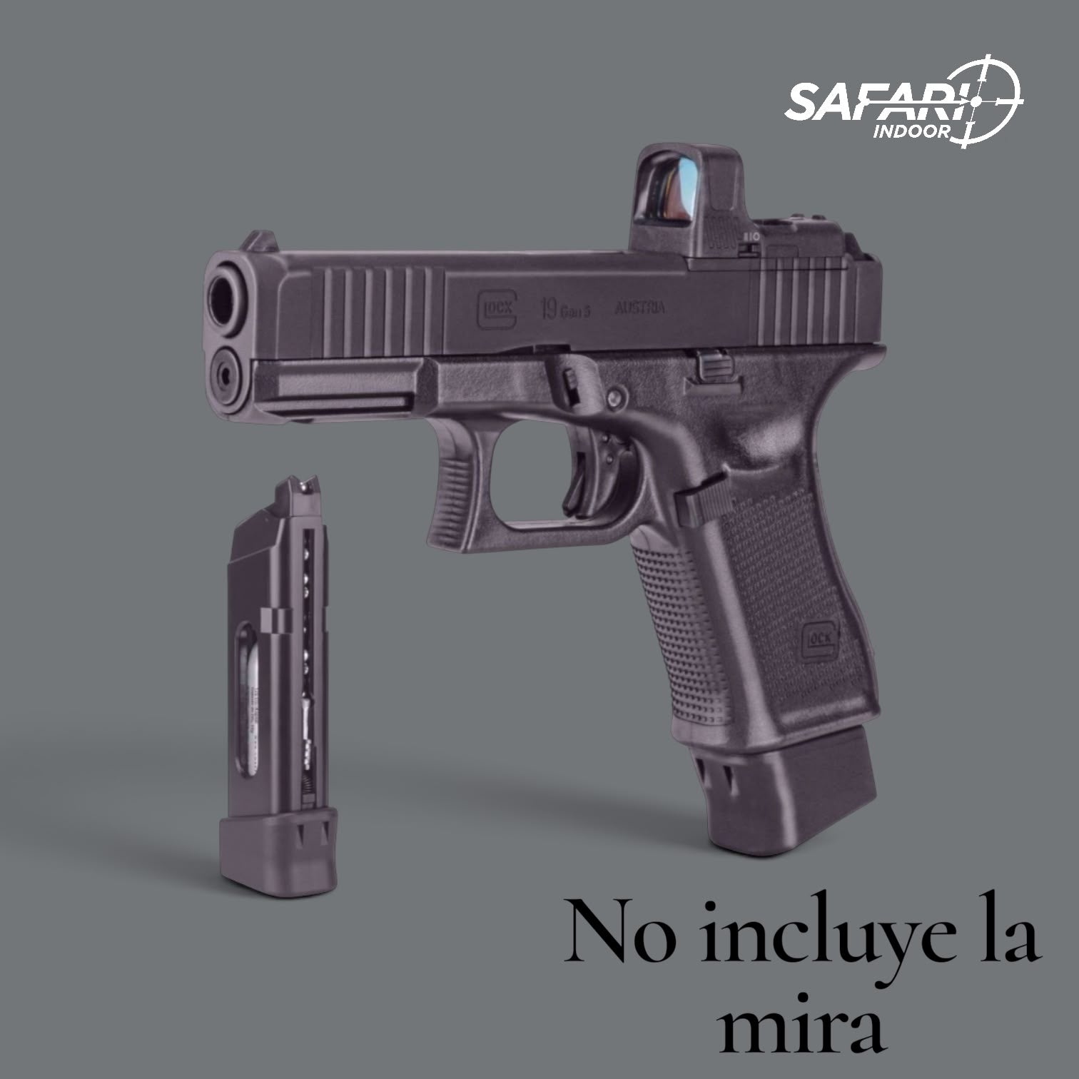 PISTOLA UMAREX GLOCK 19 GEN5 MOS CO2 / AIRE COMPRIMIDO / TIRO AL BLANCO