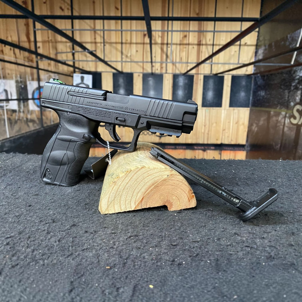PISTOLA UMAREX 9XP / CO2 / AIRE COMPRIMIDO / TIRO AL BLANCO