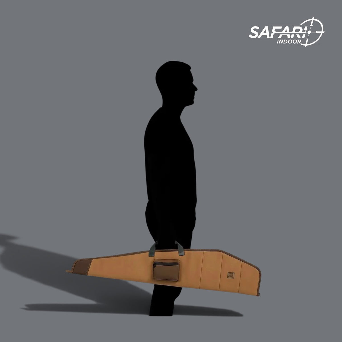 FUNDA PARA RIFLES CON MIRA / 130 CMS DE LARGO/ 25 DE ANCHO / CIERRE REFORZADO / COJÍN LIGERO.