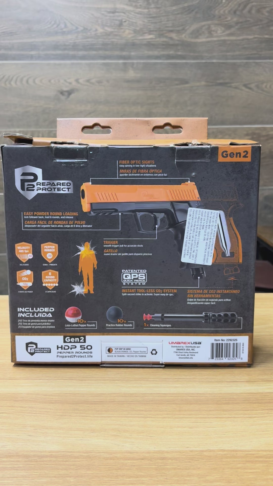 PISTOLA P2P HDP 50 COMPACT GEN2 PISTOLA TRAUMATICA