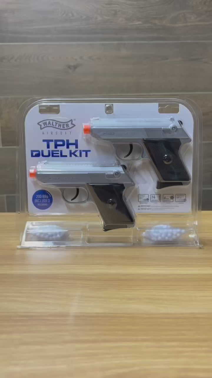 PISTOLA WALTHER TPH AIRSOFT (2 PACK) / AIRSOFT / 6MM