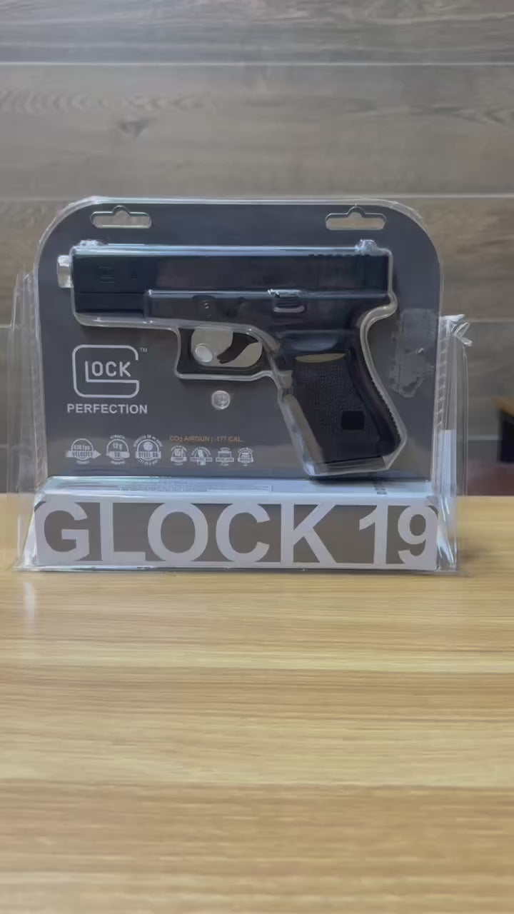PISTOLA UMAREX GLOCK 19 GEN3 CO2 / AIRE COMPRIMIDO / TIRO AL BLANCO