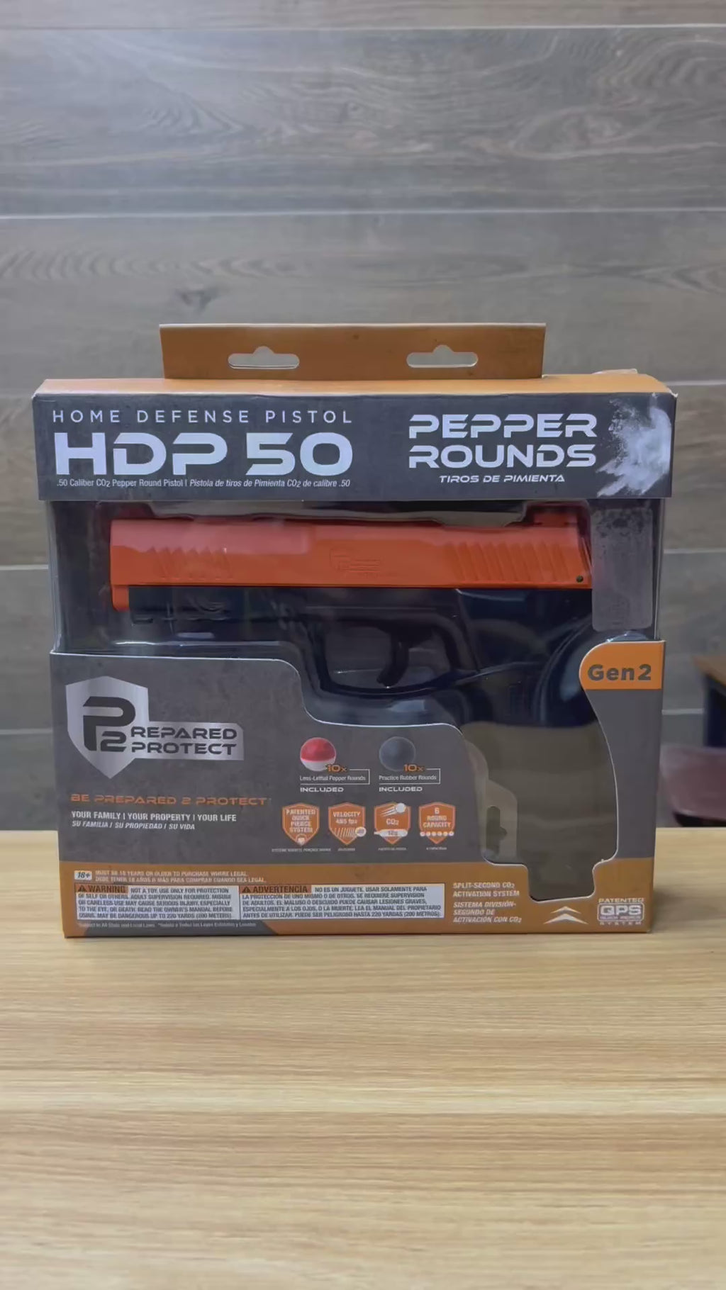 PISTOLA P2P HDP 50 GEN2 PISTOLA TRAUMATICA