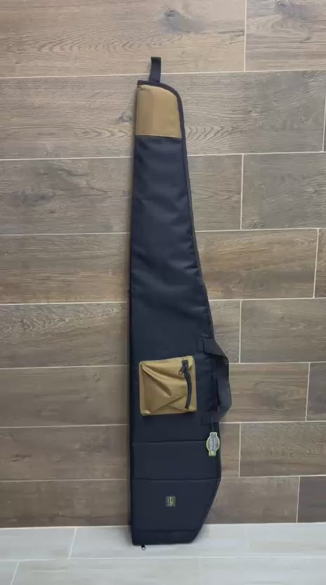 FUNDA PARA RIFLES CON MIRA / 130 CMS DE LARGO/ 25 DE ANCHO / CIERRE REFORZADO / COJÍN LIGERO.