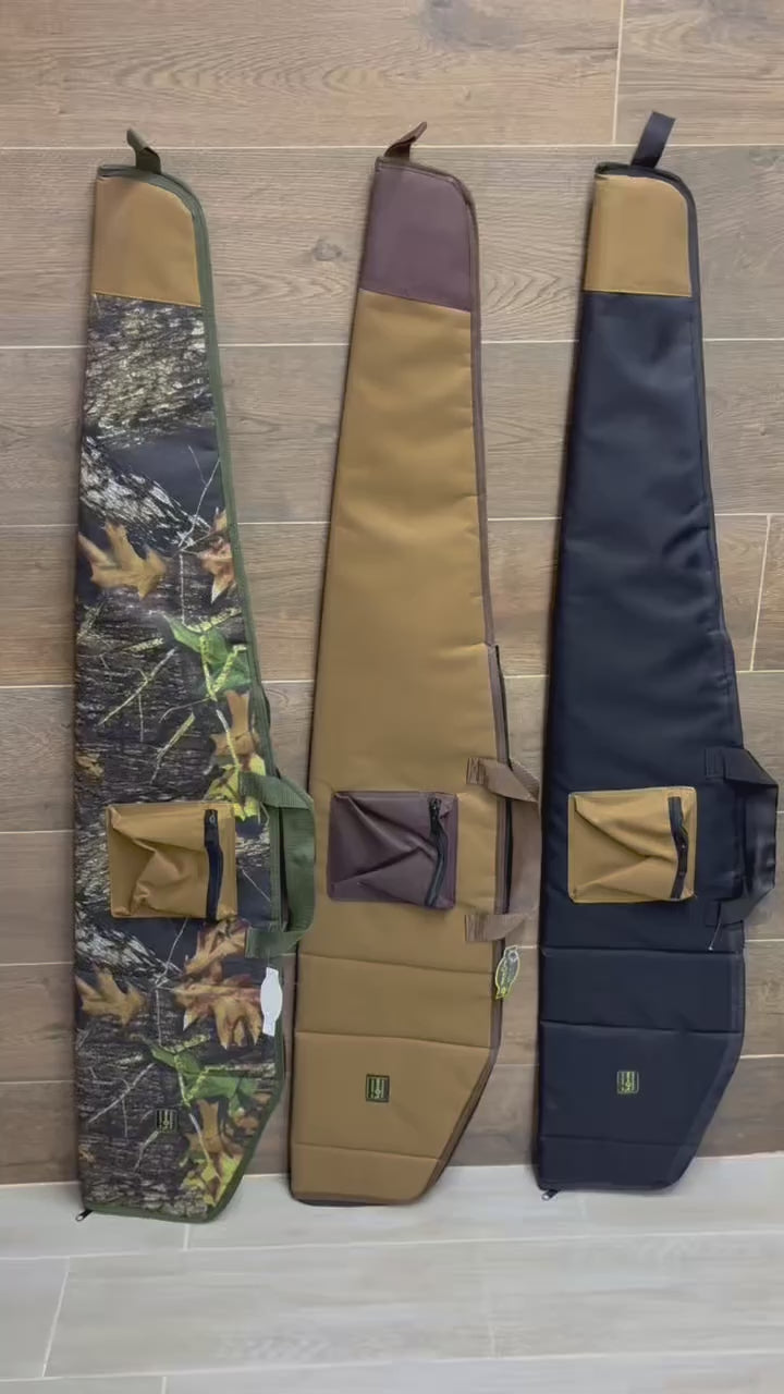 FUNDA PARA RIFLES CON MIRA / 130 CMS DE LARGO/ 25 DE ANCHO / CIERRE REFORZADO / COJÍN LIGERO.