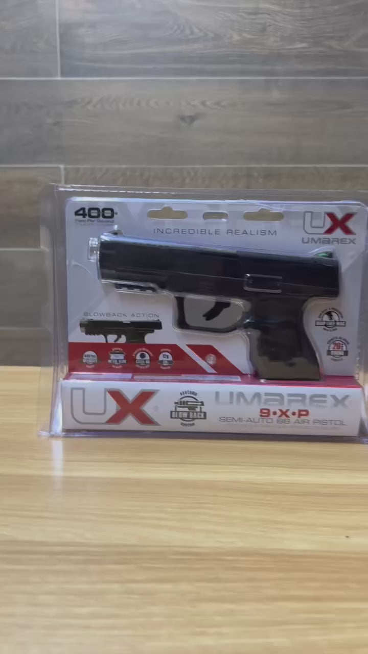 PISTOLA UMAREX 9XP / CO2 / AIRE COMPRIMIDO / TIRO AL BLANCO