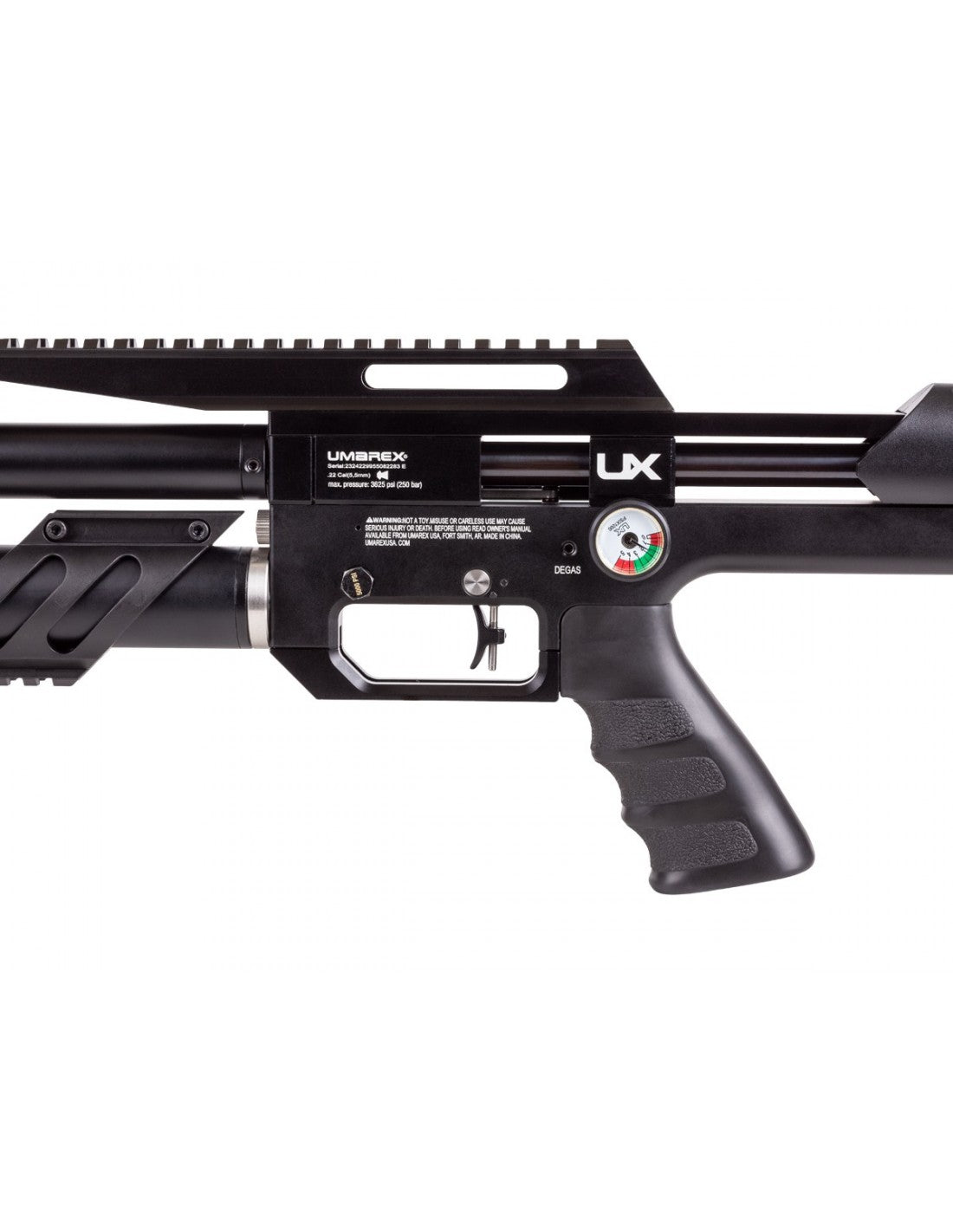 RIFLE PCP ZELOZ UMAREX CALIBRE 5.5, 20 TIROS POR CARGADOR