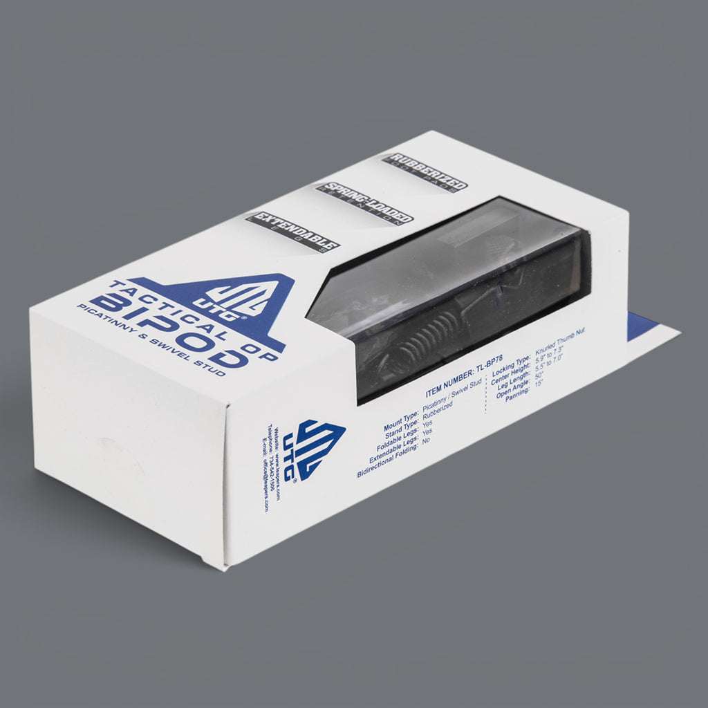 Bipode Utg Pie De Goma Tactical Op #tl-bp78